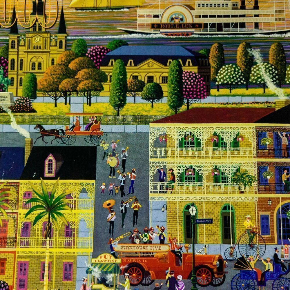 Hometown Collection Rampart Street Parade 1000 Piece Puzzle